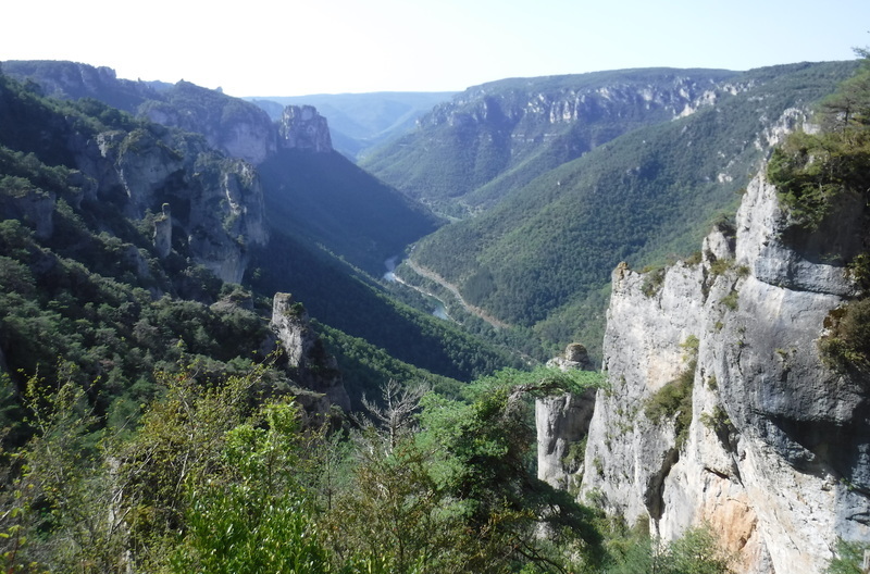 vue sur les gorges du tarn 