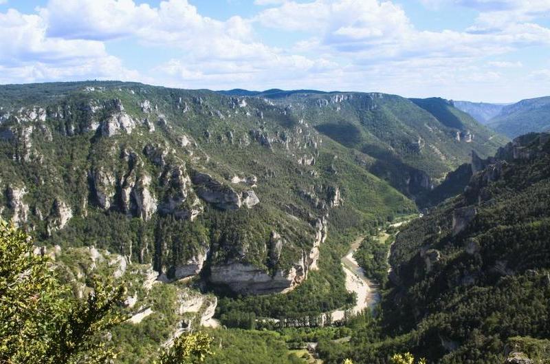 vue du point sublime dans les gorges dfu tarn